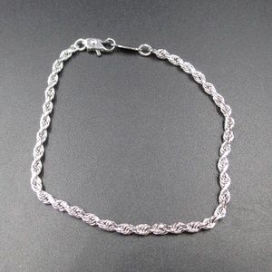 Vintage 6" Stylish Shiny Dainty Braided Bracelet